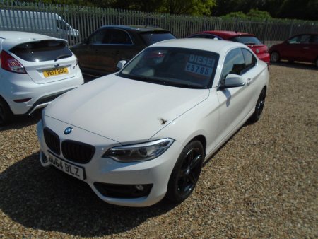 BMW 2 SERIES 2.0 218d Sport Euro 6 (s/s) 2dr