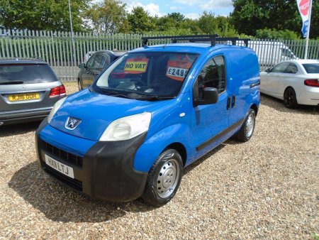 PEUGEOT BIPPER 1.4 HDi 8v S Class II FWD L1 H1 3dr