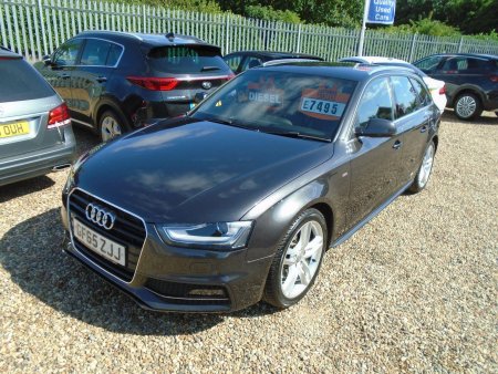 AUDI A4 AVANT 2.0 TDI S line Euro 6 (s/s) 5dr (Nav)